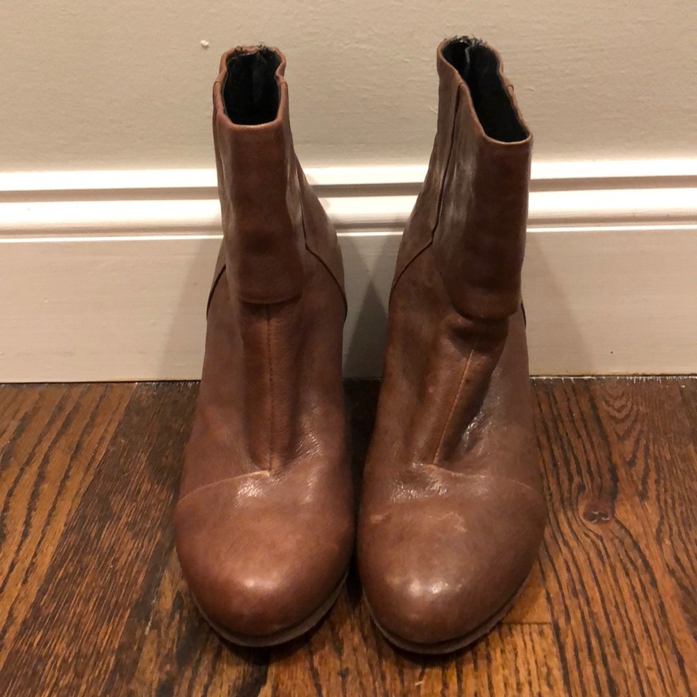 Rag & Bone Newbury Cognac Boots 8.5/38.5